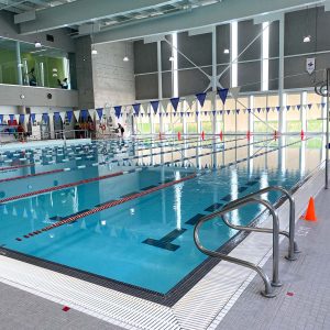 Lane pool in YMCA of Owen Sound Grey Bruce Health, Fitness & Aquatics facility