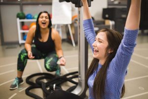 two women excercising at YMCA Owen Sound