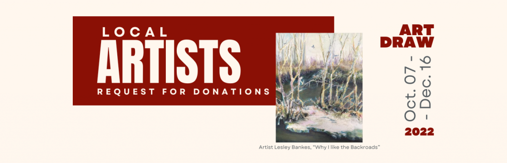 Request for local art donations
