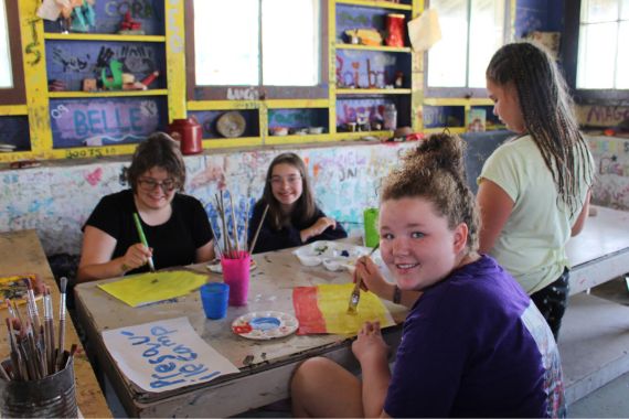 Arts & Crafts at Camp Presqu'ile