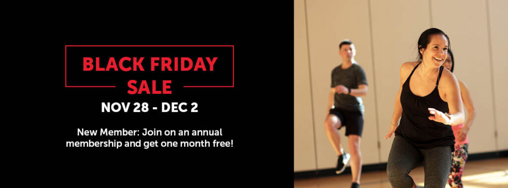 YMCA Black Friday Sale Nov 28-Dec 2