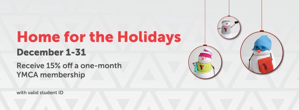 Home for the Holidays Student Promo December 2025